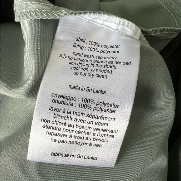 David's Bridal Studio Bridesmaid dress Deep V-Neck A-Line Dress Size 6 - Picture 9 of 10